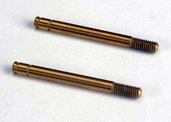 Traxxas TRX4262T Shock shafts, hardened steel, titanium nitride coated (32mm), TRX4262T