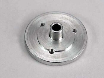 Traxxas TRX4424 Aluminum thrust washer retainer, TRX4424 - een rond, zilverkleurig