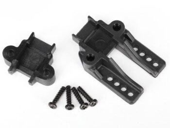 Traxxas TRX4428 Ez-Start Mount/ Clamp/ 2.6X10M, TRX4428 - twee zwarte