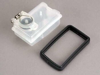 Traxxas TRX4448 Fuel tank (75cc)/ rubber vibration cushions (2), TRX4448 - een