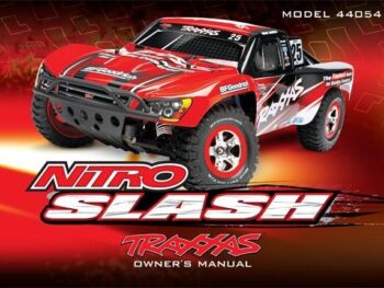 Traxxas TRX4498 Owner'S Manual, Nitro Slash, TRX4498 - de