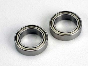 Traxxas TRX4612 Ball bearings (10x15x4mm) (2), TRX4612 - twee zilver