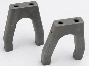 Traxxas TRX4919A Servo mount, throttle/brake (1) (grey), TRX4919A - twee identieke