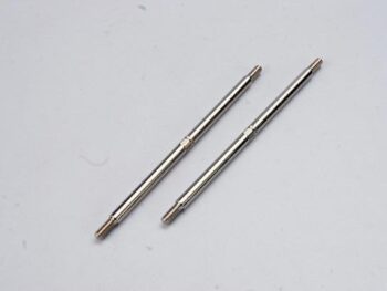 Traxxas TRX5141 Turnbuckles, toe links (5.0mm steel) (front) (2), TRX5141 - twee zilverkle