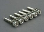 Screws, 3x15mm cap-head machine (hex drive) (with split and, TRX5142