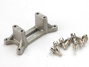 Traxxas TRX5160 Engine mount, aluminum/ 3x10 CS with washers (8), TRX5160 - een z