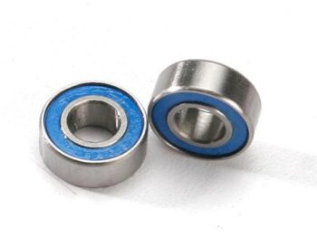 Traxxas TRX5180 Ball bearings, blue rubber sealed (6x13x5mm) (2), TRX5180 - twee zilver