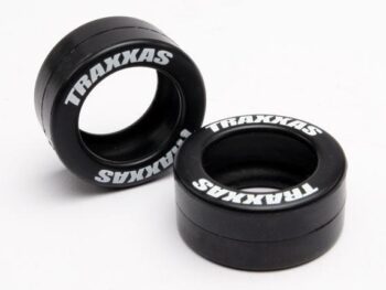 Traxxas TRX5185 Tires, rubber (2) (fits Traxxas wheelie bar wheels), TRX5185 - twee