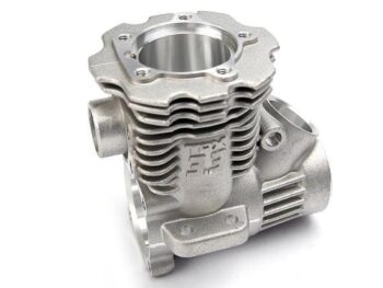 Traxxas TRX5225 Crankcase, without bearings (TRX 3.3) (requires #5223 ball b, TRX5225 - een zilver