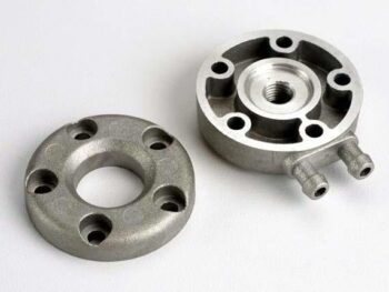 Traxxas TRX5236 Head, water-cooled marine (TRX 2.5, TRX 2.5R), TRX5236 - twee