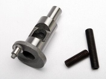 Traxxas TRX5289 Crankshaft, multi-shaft (for engines w/starter) (TRX 3.3), TRX5289 - een zilverkle