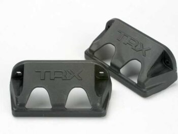 Traxxas TRX5315 Guards, steering servo (2), TRX5315 - twee donkerg