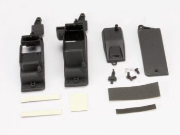 Traxxas TRX5324X Box, receiver & battery (2)/ cover/ foam pad & adhesive/ cha, TRX5324X - een set