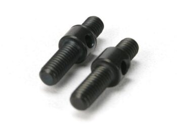 Traxxas TRX5339 Insert, threaded steel (replacement inserts for Tubes) (incl, TRX5339 - twee zwar