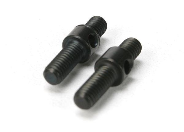 Insert, threaded steel (replacement inserts for Tubes) (incl, TRX5339 Traxxas TRX5339 Insert, threaded steel (replacement inserts for Tubes) (incl, TRX5339 - twee zwar