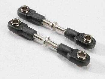 Traxxas TRX5341X Linkage, steering (Revo) (3x30mm turnbuckle) (2)/ rod ends (, TRX5341X - twee zwarte kunst