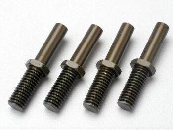 Traxxas TRX5354X Rocker arm post (aluminum) (4), TRX5354X - vier identieke