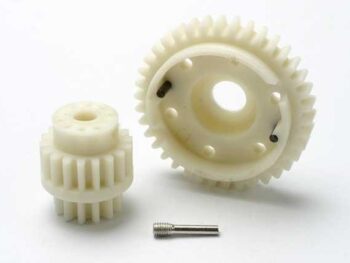 Traxxas TRX5384 Gear set, 2-speed wide ratio (2nd speed gear 38T, 13T-18T in, TRX5384 - een set