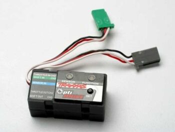 Traxxas TRX5398 OptiDrive electronic shift module, TRX5398 - een zwar