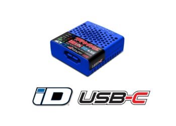 Traxxas TRX2985 Charger, EZ-Peak, USB-C, 40W, NiMH/LiPo iD Auto Battery Identification