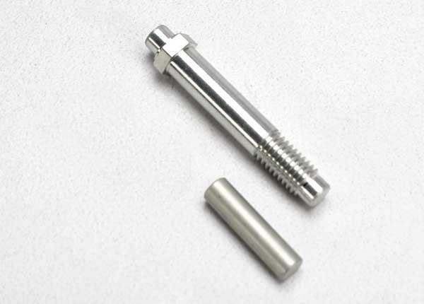 Bellcrank posts (steering)(2), TRX5544 Traxxas TRX5544 Bellcrank posts (steering)(2), TRX5544 - twee zilver