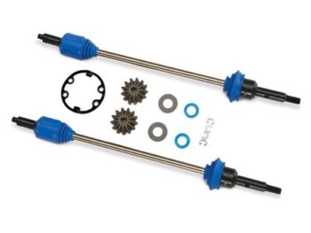 Traxxas TRX5551X Driveshafts, Jato (steel constant velocity) (assembled with, TRX5551X - twee stalen aand