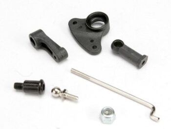 Traxxas TRX5567 Brake cam lever/ linkage rod/ bellcrank/ 4mm ball screw (1)/, TRX5567 - een set zwar