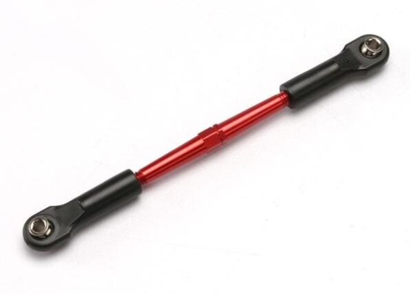 Traxxas TRX5595 Turnbuckle, aluminum (red-anodized), front toe link, 61mm (1, TRX5595