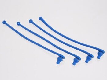 Traxxas TRX5751 Body clip retainer, blue (4), TRX5751 - vier identieke