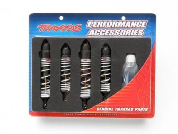 Traxxas TRX5862 Big Bore shocks, Slash (hard-anodized & Teflon-coated T6 alu, TRX5862 - vier zwar
