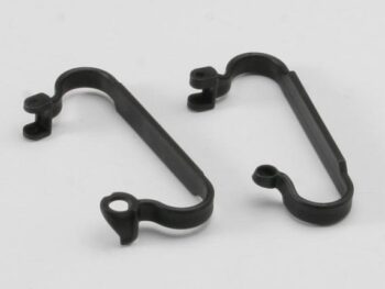 Traxxas TRX5923 Nerf bars, chassis (black), TRX5923 - twee