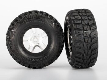 Traxxas TRX5976R Tires & wheels, assembled, glued (S1 ultra-solft off-road ra, TRX5976R - twee