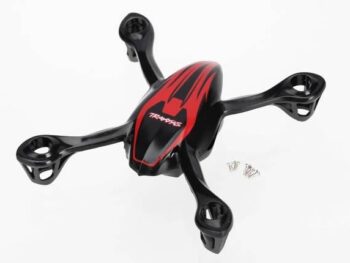 Traxxas TRX6212 Canopy, Upper And Lower, Qr-1,, TRX6212 - zwarte drone