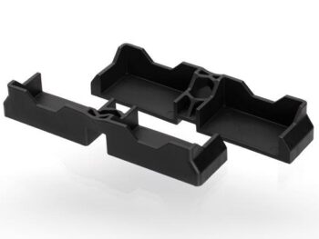 Traxxas TRX6428 Battery cups (2), TRX6428 - twee zwar