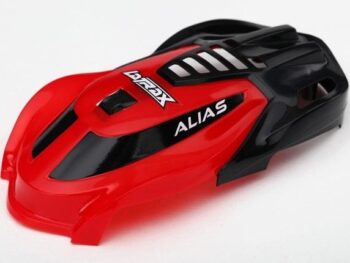Traxxas TRX6611 Canopy, Alias, Red/ Screws Canopy, Vipe, TRX6611 - rood met