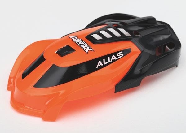 Canopy, Alias, Orange/Screws Canopy,, TRX6613