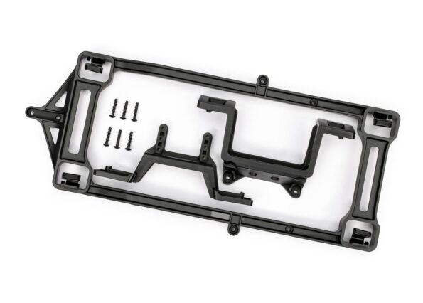 Traxxas TRX3660R Body conversion kit, Bigfoot No. 1 (includes front & rear body mounts, latch, hardware) (for clipless mounting)