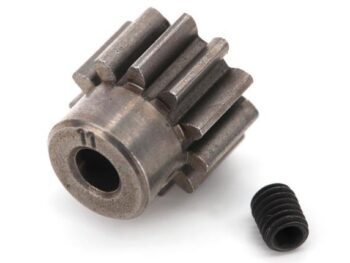 Traxxas TRX6747 Gear, 11-T pinion (32-p) (mach. steel)/ set screw, TRX6747
