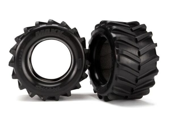 Traxxas TRX6770 Tires, Maxx 2.8" (2)/ foam inserts (2), TRX6770