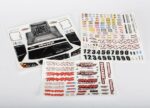 Decal sheet, Slash 4X4, TRX6813