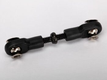 Traxxas TRX6846 Linkage, steering (3x20mm turnbuckle) (1)/ rod ends (2)/ hol, TRX6846 - zwarte