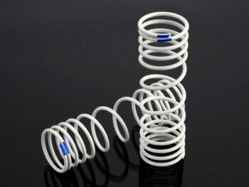 Traxxas TRX6868 Springs, rear (progressive, +20% rate, blue) (2), TRX6868 - twee witte sp