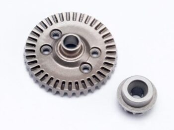 Traxxas TRX6879 Ring gear, differential/ pinion gear, differential (rear), TRX6879 - een set van twee metal
