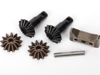 Traxxas TRX6882X Gear set, differential (output gears (2)/ spider gears (2)/, TRX6882X - een set metal