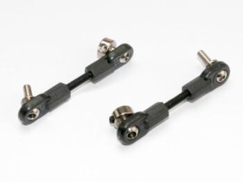 Traxxas TRX6895 Linkage, front sway bar (Slash 4x4) (2) (assembled with rod, TRX6895 - twee