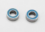 Ball bearings, blue rubber sealed (4x8x3mm) (2), TRX7019