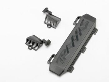 Traxxas TRX7026 Door, battery compartment (1)/ vents, battery compartment (1, TRX7026 - drie zwarte