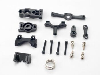 Traxxas TRX7043 Steering arm (upper & lower)/ steering link/ servo horn/ ser, TRX7043 - een set
