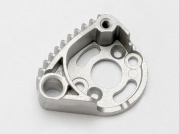 Traxxas TRX7060 Motor mount, finned aluminum, TRX7060 - een zilverkle