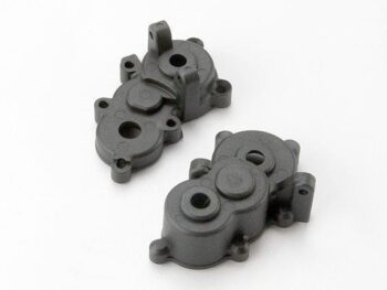 Traxxas TRX7091 Gearbox halves, front & rear, TRX7091 - twee